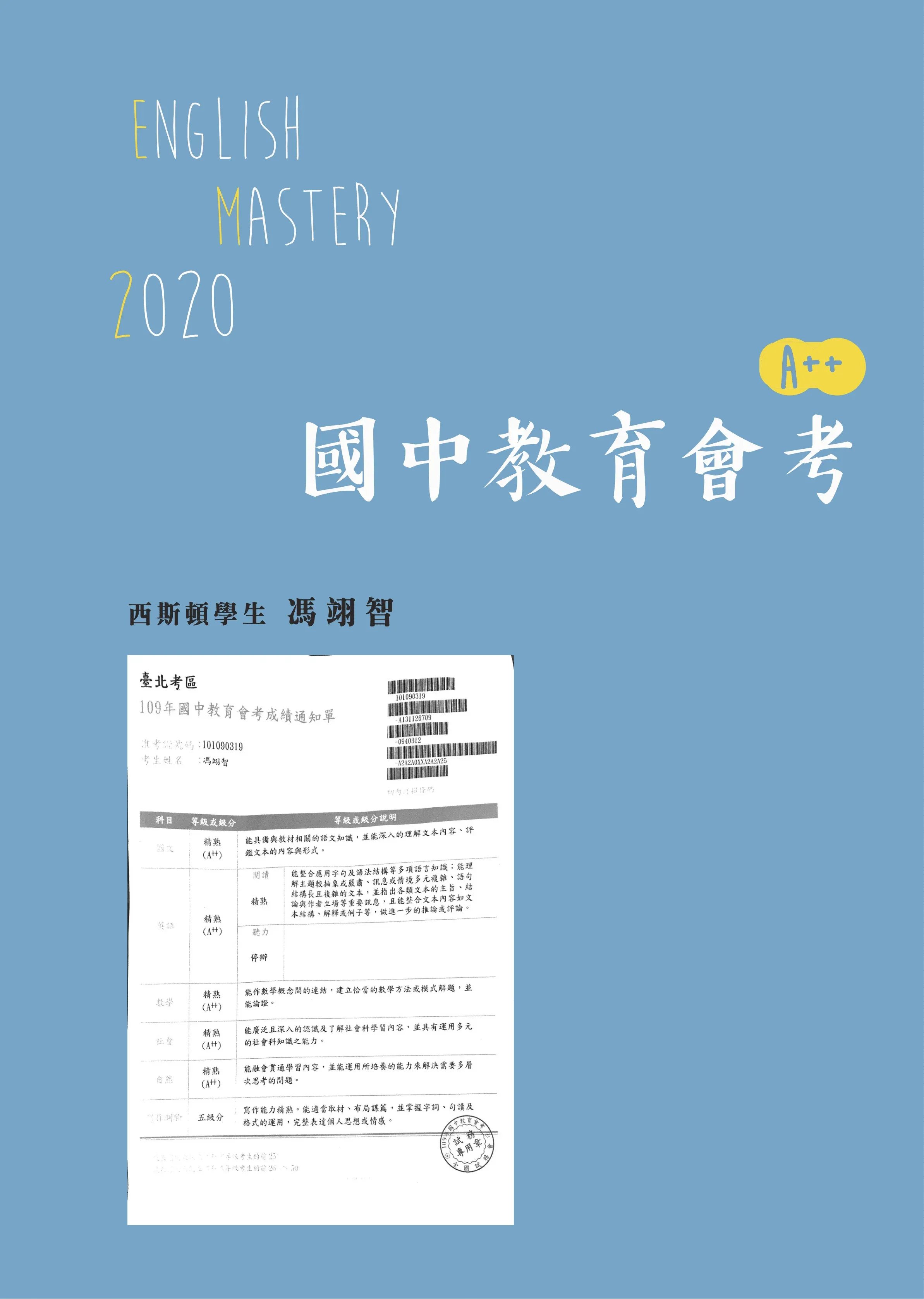 西斯頓美語學生獎狀與校園榮譽 (9/32)